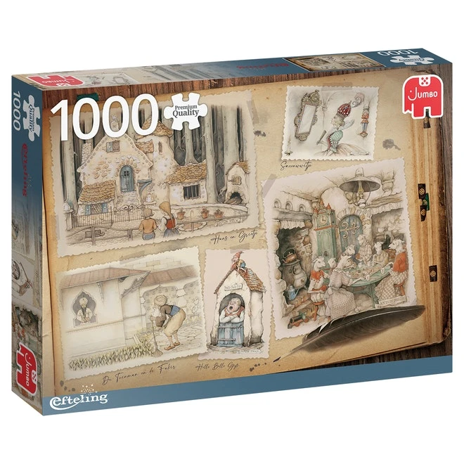 Jumbo 18874 Legpuzzel Efteling Anton-Pieck 1000pcs 4 Jumbo 18874 Legpuzzel Efteling Anton-Pieck 1000pcs - Afbeelding 2