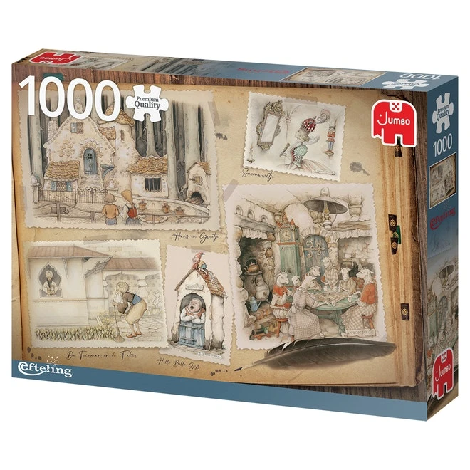 Jumbo 18874 Legpuzzel Efteling Anton-Pieck 1000pcs 6 Jumbo 18874 Legpuzzel Efteling Anton-Pieck 1000pcs - Afbeelding 4