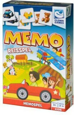 Reisspel Clowngames – 3 Assorti -Beste Speelgoed Winkel 22223120 clown games pocketgame reisspel memory
