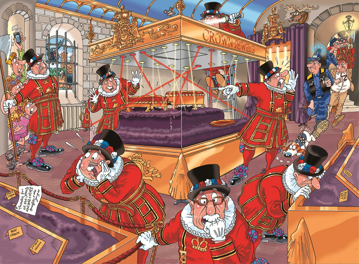 Jumbo 19127 Mystery 12: De Onverwachte Verdachten! 1000 Stukjes 4 Jumbo 19127 Mystery 12: De Onverwachte Verdachten! 1000 Stukjes - Afbeelding 2