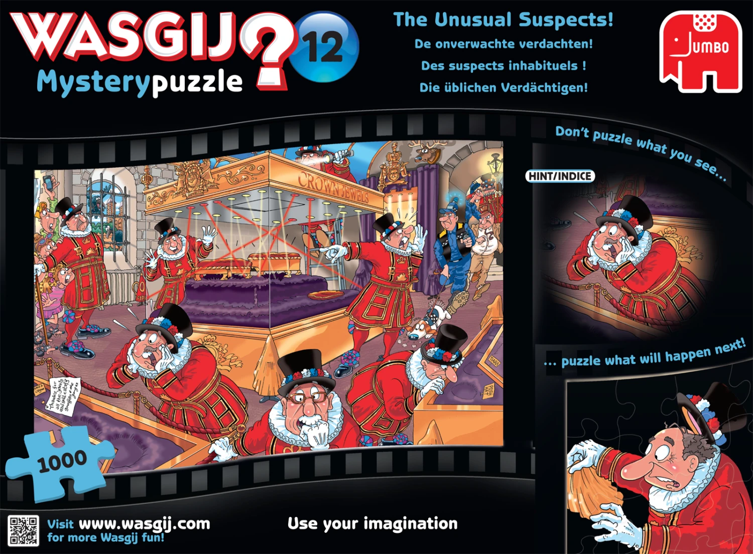 Jumbo 19127 Mystery 12: De Onverwachte Verdachten! 1000 Stukjes 6 Jumbo 19127 Mystery 12: De Onverwachte Verdachten! 1000 Stukjes - Afbeelding 4