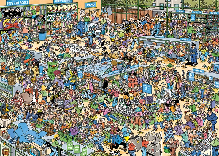 Jumbo 19199 De Drogisterij 1000 Stukjes 4 Jumbo 19199 De Drogisterij 1000 Stukjes - Afbeelding 2