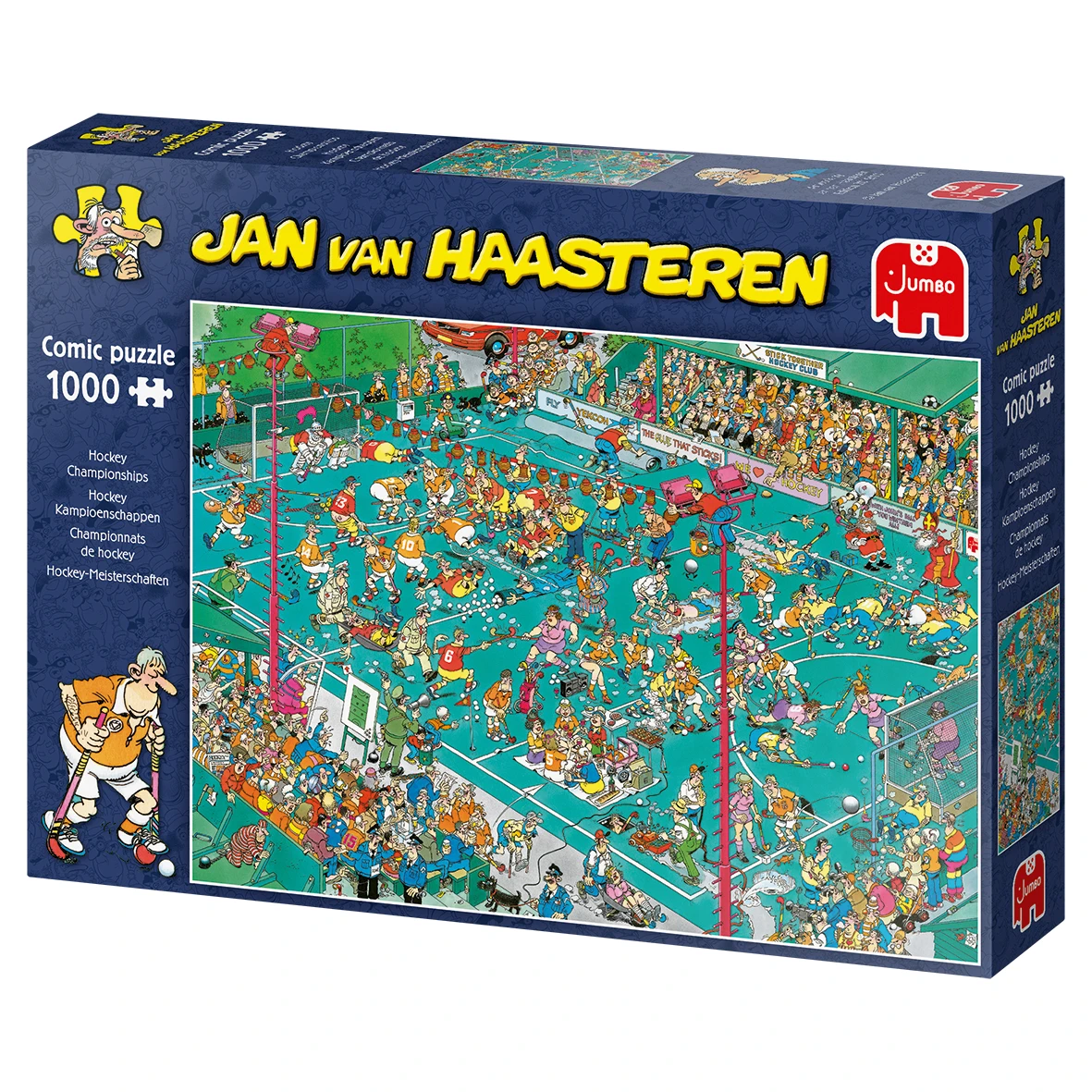 Jumbo 19094 Puzzel Jan-van-Haasteren Hockey Kampioenschappen 7 Jumbo 19094 Puzzel Jan-van-Haasteren Hockey Kampioenschappen - Afbeelding 5
