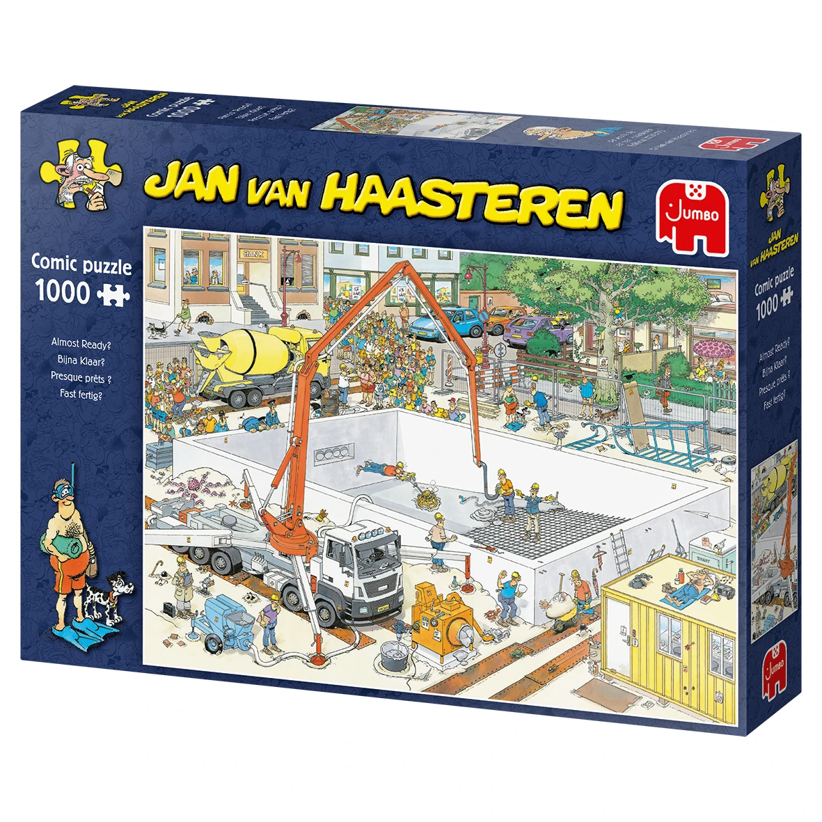 Jumbo 20037 Bijna Klaar? 1000 Stukjes 7 Jumbo 20037 Bijna Klaar? 1000 Stukjes - Afbeelding 5