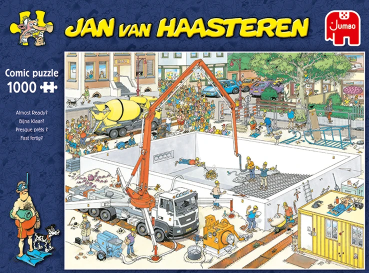 Jumbo 20037 Bijna Klaar? 1000 Stukjes 8 Jumbo 20037 Bijna Klaar? 1000 Stukjes - Afbeelding 6