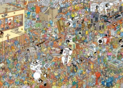 Jumbo 20033 2 Puzzels Shoppen Voor De Feestdagen Jan Van Haasteren 2×1000 -Beste Speelgoed Winkel 78773000 2776764004