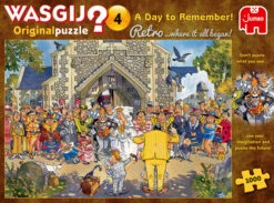 Jumbo 19176 Wasgij-puzzel Retro Original-4 Een Dag Om Nooit Te Vergeten 1000 Stukjes -Beste Speelgoed Winkel 79013929 8700890267