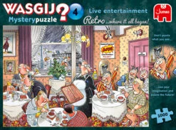 Jumbo 19177 Wasgij-puzzel Retro Mystery-4 Live Entertainment 1000 Stukjes -Beste Speelgoed Winkel 79013937 7482542924