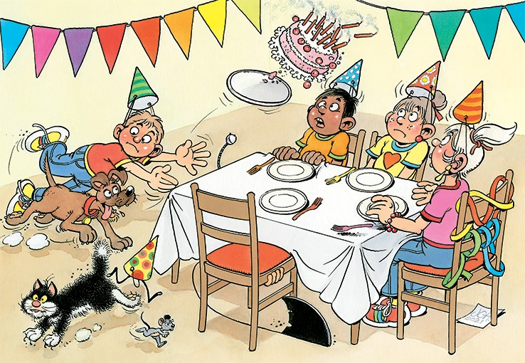 Jumbo 20059 Puzzel Jan-van-Haasteren Junior Verjaardagspartijtje Kinderpuzzel 4 Jumbo 20059 Puzzel Jan-van-Haasteren Junior Verjaardagspartijtje Kinderpuzzel - Afbeelding 2