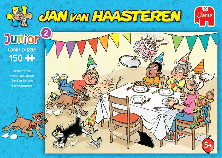 Jumbo 20059 Puzzel Jan-van-Haasteren Junior Verjaardagspartijtje Kinderpuzzel 6 Jumbo 20059 Puzzel Jan-van-Haasteren Junior Verjaardagspartijtje Kinderpuzzel - Afbeelding 4