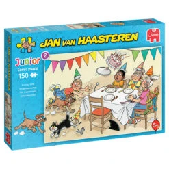 Jumbo 20059 Puzzel Jan-van-Haasteren Junior Verjaardagspartijtje Kinderpuzzel