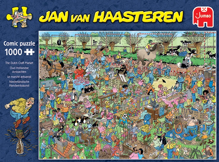 Jumbo 20046 Puzzel-JvH Oud Hollandse Ambachten Jan-van-Haasteren 5 Jumbo 20046 Puzzel-JvH Oud Hollandse Ambachten Jan-van-Haasteren - Afbeelding 3