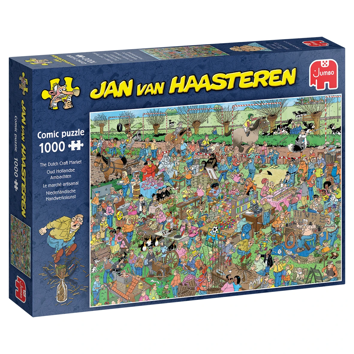 Jumbo 20046 Puzzel-JvH Oud Hollandse Ambachten Jan-van-Haasteren 3 Jumbo 20046 Puzzel-JvH Oud Hollandse Ambachten Jan-van-Haasteren