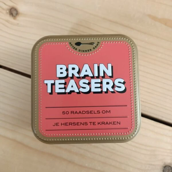 After Dinner Games Brain Teasers Gezelschapsspel 4 After Dinner Games Brain Teasers Gezelschapsspel - Afbeelding 2