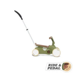 BERG Go2 Retro Green -Beste Speelgoed Winkel Bergtoys go2 retro green 4 speelactief.nl . duwbeugel