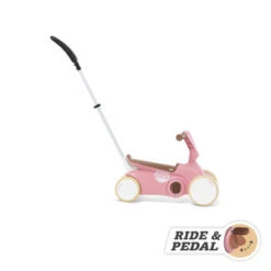 BERG Go2 Retro Pink 13 BERG Go2 Retro Pink -Beste Speelgoed Winkel Bergtoys go2 retro pink 6 duwstang speelactief.nl