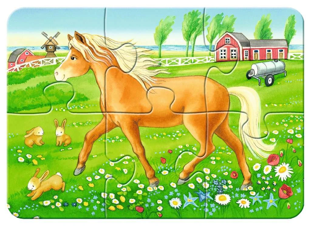 My First Puzzles Boerderijdieren – Puzzel Ravensburger 2-4-6-8 Stukjes 6 My First Puzzles Boerderijdieren – Puzzel Ravensburger 2-4-6-8 Stukjes - Afbeelding 4