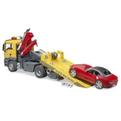 Bruder 3750 Sleepdienst Autoambulance MAN Incl. Sportauto 9 Bruder 3750 Sleepdienst Autoambulance MAN Incl. Sportauto -Beste Speelgoed Winkel Bruder 03750 MAN TGS sleepwagen met roadster 2