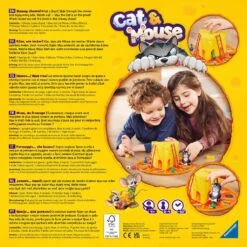 Cat & Mouse Gezelschapsspel Ravensburger -Beste Speelgoed Winkel Cat Mouse ravensburger kinderspel 1