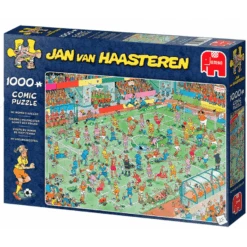 Jumbo 19091 JvH LegPuzzel Vrouwenvoetbal Jan Van Haasteren -Beste Speelgoed Winkel Jumbo puzzel legpuzzel 19091 JvH jan van haasteren vrouwenvoetbal 3