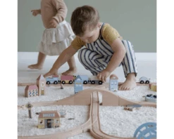 Little Dutch LD4487 Railway Treinbaan XXL -Beste Speelgoed Winkel LD4487 little dutch railway treinbaan xxl 3