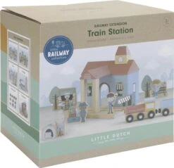 Little Dutch Railway Treinstation -Beste Speelgoed Winkel LD4489 little dutch railway treinstation 4
