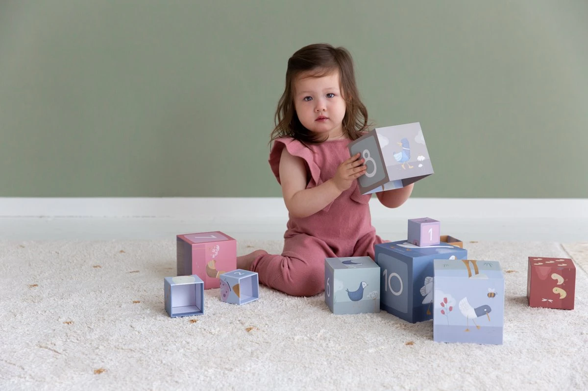 Little Dutch LD4766 Stapelblokken – Stapelkubussen Little Goose 6 Little Dutch LD4766 Stapelblokken – Stapelkubussen Little Goose - Afbeelding 4