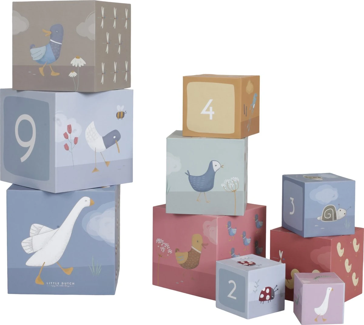 Little Dutch LD4766 Stapelblokken – Stapelkubussen Little Goose 3 Little Dutch LD4766 Stapelblokken – Stapelkubussen Little Goose