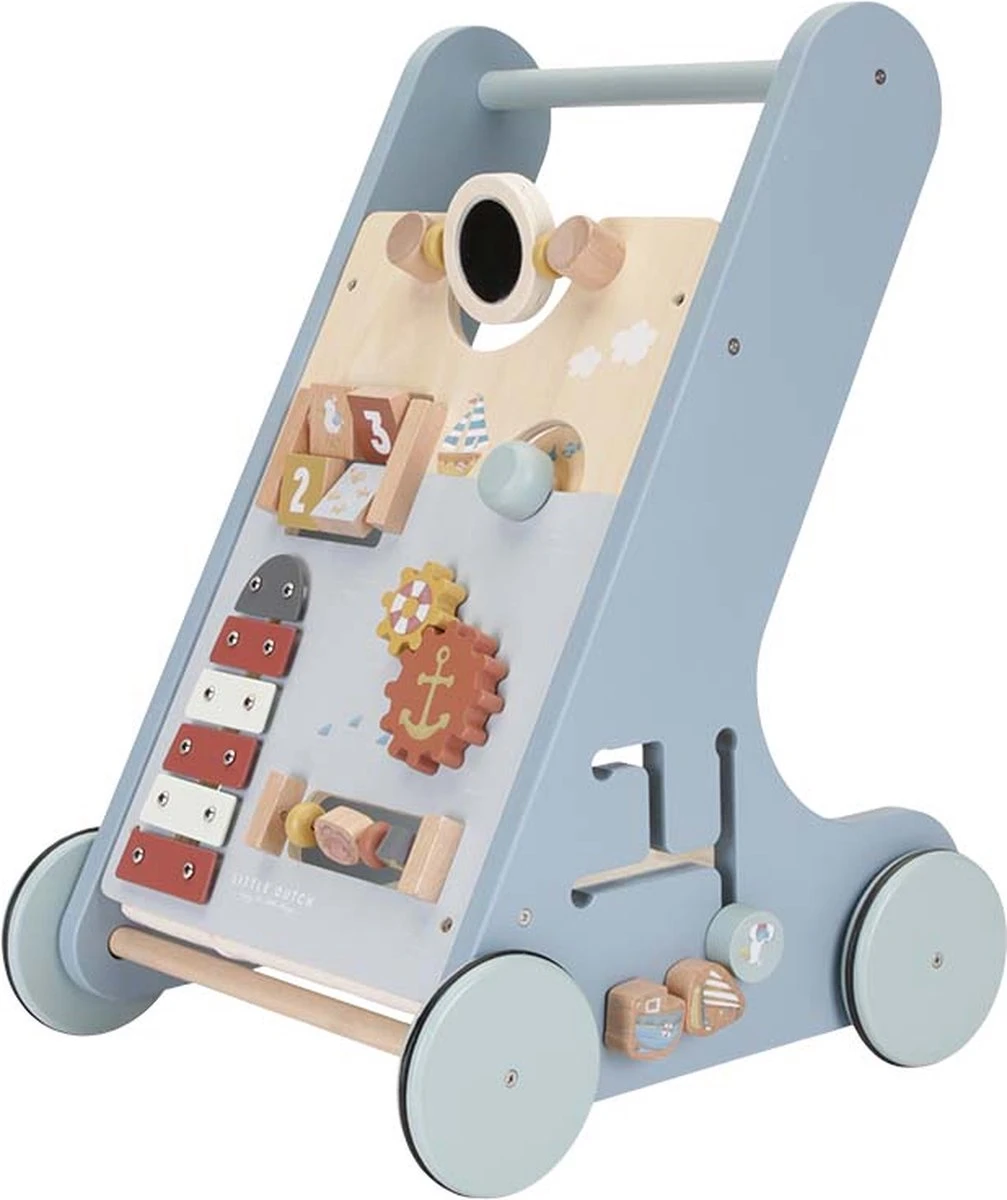 Little Dutch LD7107 Activiteiten Loopwagen Sailors Bay 3 Little Dutch LD7107 Activiteiten Loopwagen Sailors Bay