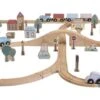 Little Dutch LD4487 Railway Treinbaan XXL -Beste Speelgoed Winkel Little dutch railway treinbaan