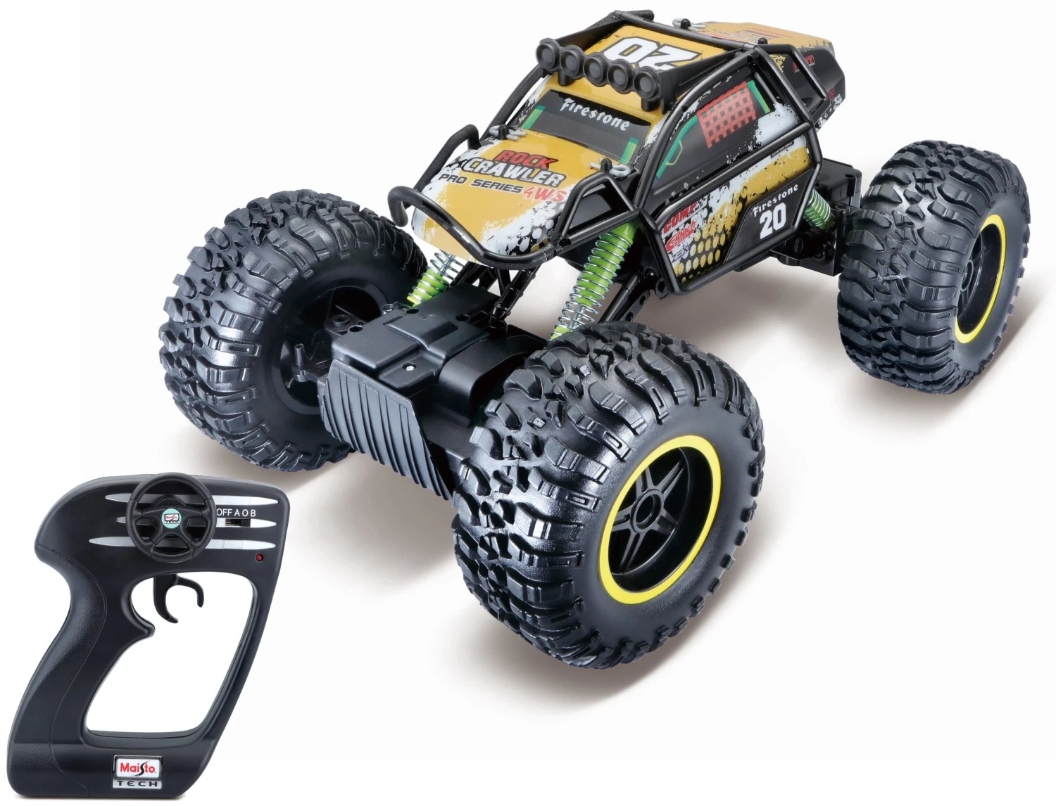 MAISTO RC-Auto TECH ROCK CRAWLER PRO LION BATT. 3 MAISTO RC-Auto TECH ROCK CRAWLER PRO LION BATT.