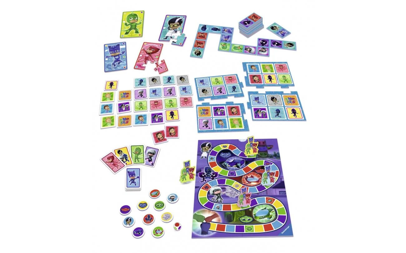 Spellendoos PJ Masks 6in1 Ravensburger 4 Spellendoos PJ Masks 6in1 Ravensburger - Afbeelding 2
