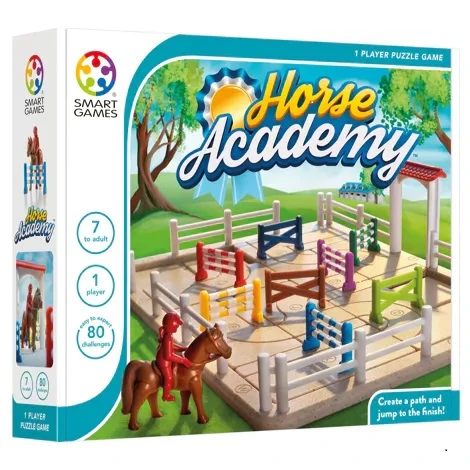 SmartGames SG097 Horse Academy Denkspel Puzzelspel 6 SmartGames SG097 Horse Academy Denkspel Puzzelspel - Afbeelding 4