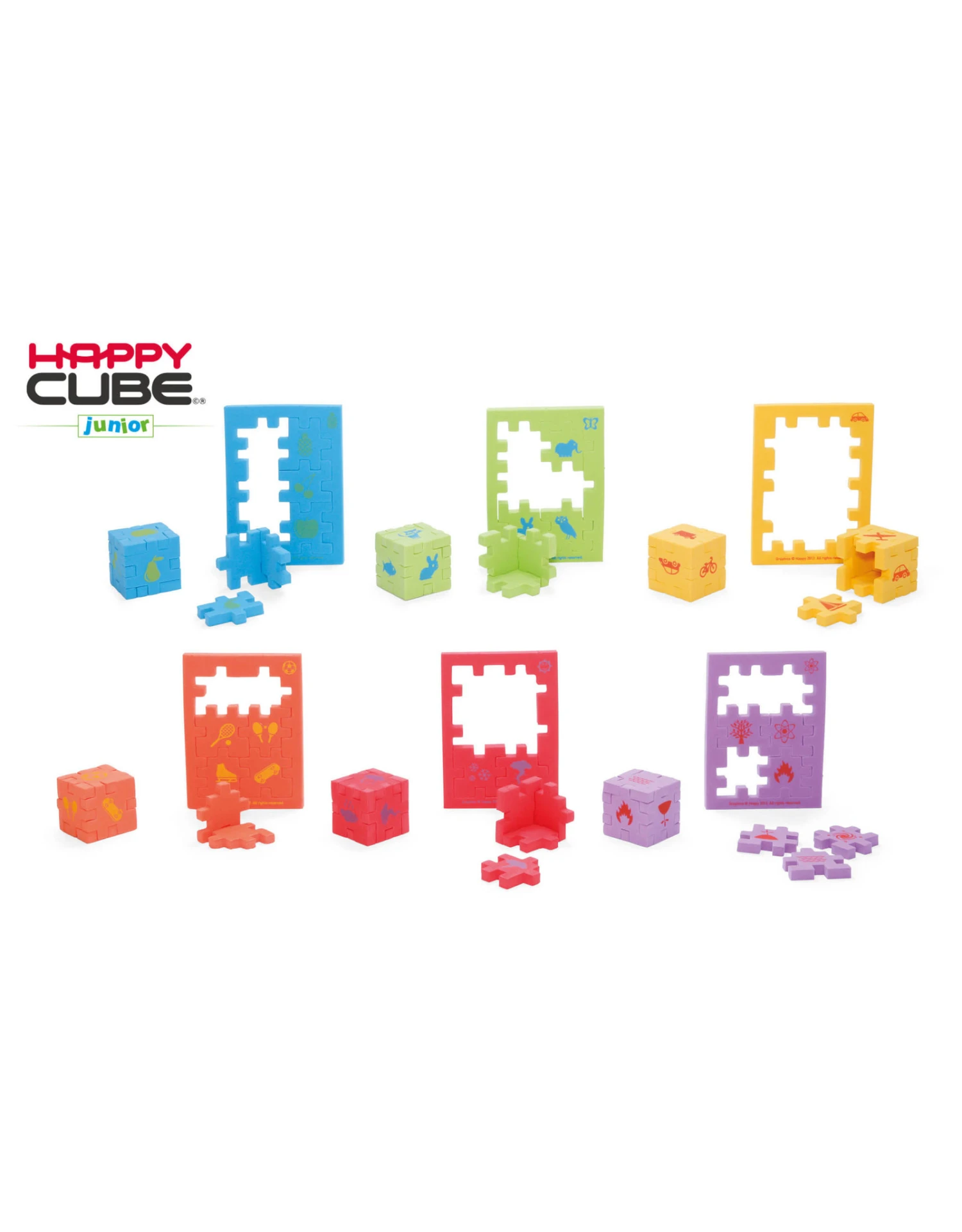 SmartGames Happy Cube Junior 4 SmartGames Happy Cube Junior - Afbeelding 2