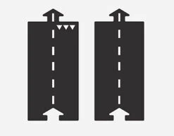 WayToPlay Start En Finish Rubber Autobaanstukken 2pc -Beste Speelgoed Winkel baanstuk recht waytoplay 89520201