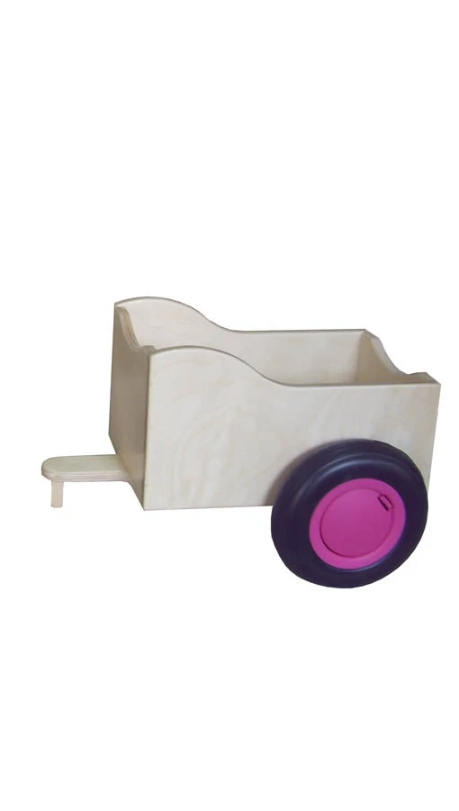 Berkenhouten Loopfietsaanhanger 3 Berkenhouten Loopfietsaanhanger