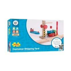 BigJigs BJT254 Container- Overslag -Beste Speelgoed Winkel bigjigs bjt254 container overslag 5