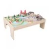 BigJigs BJT045 Treintafel City Spoortafel Houten Trein -Beste Speelgoed Winkel bigjigs bt045 city trein set en tafel