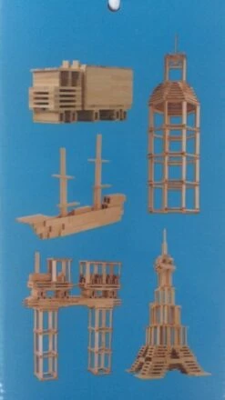 Bouwplankjes City Blocks 150 Stuks -Beste Speelgoed Winkel bouwplankjes 150 stuks 2