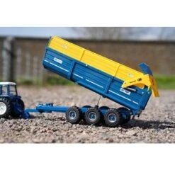 Britains 43284 Kane Trailers Trident Kipper 3 Asser -Beste Speelgoed Winkel britains 43284 halfpipe silage trailer Kane trailer 3 asser 2