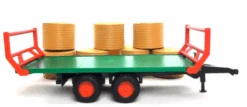 Bruder 2220 Hooibalenvervoer Tandemas-aanhanger Met 8 Balen -Beste Speelgoed Winkel bruder 02220 hooibalen aanhanger 1