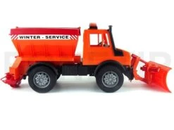 Bruder 2572 Strooiwagen MB Unimog Met Sneeuwploeg -Beste Speelgoed Winkel bruder 02572 strooiwagen 2