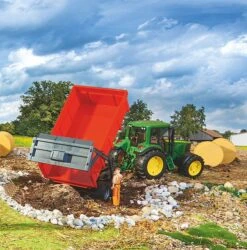 Bruder 2211 Kiepwagen Tandemasser Aanhangwagen -Beste Speelgoed Winkel bruder 2211 kiepende aanhangwagen 2