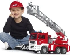 Bruder 2771 Brandweerwagen Ladderwagen MAN -Beste Speelgoed Winkel bruder 2771 brandweerwagen ladderwagen man 3