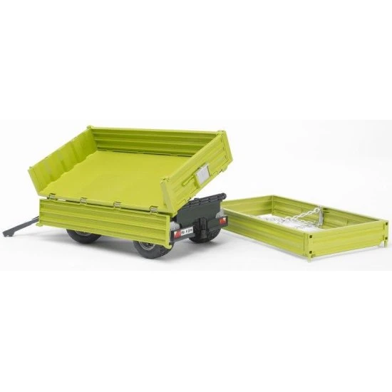 Bruder 2203 3-zijdige Kipper Fliegl +zijborden 5 Bruder 2203 3-zijdige Kipper Fliegl +zijborden - Afbeelding 3