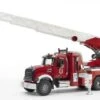 Bruder 2821 Brandweer Ladderwagen Mack-Granite 1 Bruder 2821 Brandweer Ladderwagen Mack-Granite -Beste Speelgoed Winkel bruder brandweerladderwagen mack granite incl waterpomp