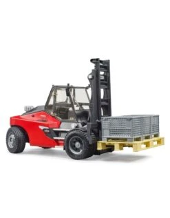 Bruder 2513 Heftruck Linde-HT160 +pallet+3boxen -Beste Speelgoed Winkel bruder bruder 02513 linde ht160 heftruck inclpallet en boxen 3