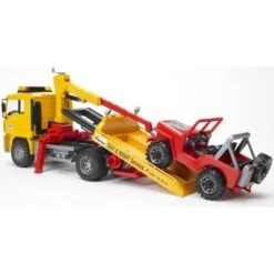 Bruder 2750 Sleepdienst MAN TGA Met Jeep Vrachtwagen Met Kraan -Beste Speelgoed Winkel bruder sleepdienst man tga met jeep 3