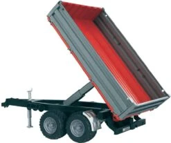 Bruder 2019 Tandemasser Kipwagen Rood/grijs -Beste Speelgoed Winkel bruder tandemasser kipwagen rood grijs 1 1