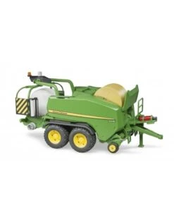 Bruder 2032 John-Deere Ronde Hooibalenpers Met Balenwikkelaar -Beste Speelgoed Winkel bruder 2032 john deere ronde balenpers met balenwikkelaar c441r 1